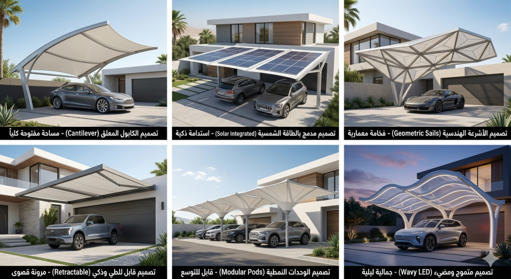 البرجولات الحديد