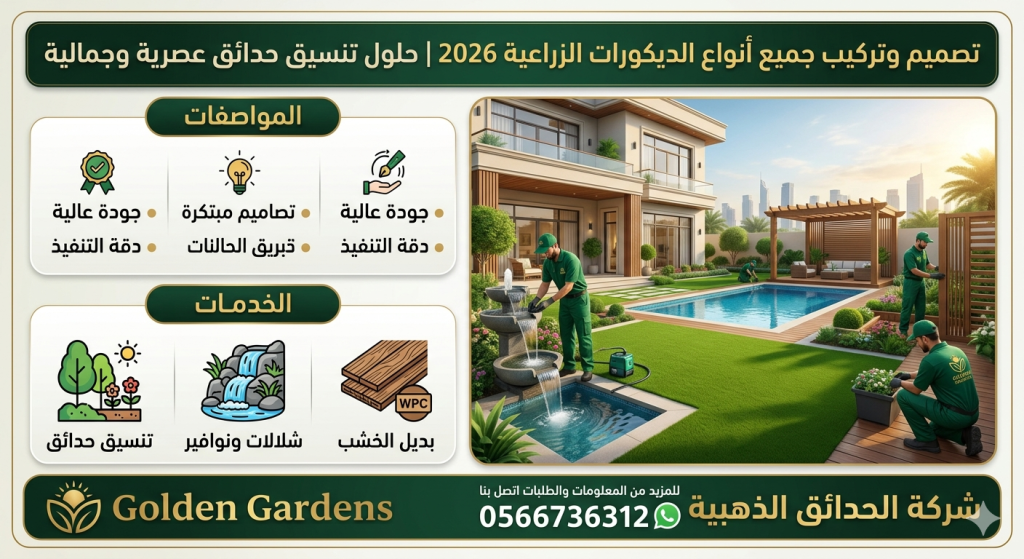 شركة حدائق الرياض 2026
